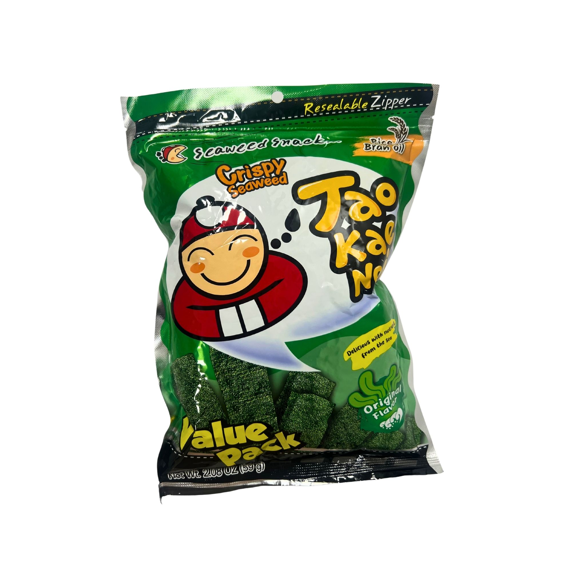 Tao Kae Noi Crispy Seaweed Original Flavor Value Pack 59g Tao Kae Noi Crispy Seaweed Original Flavor Value Pack 59g